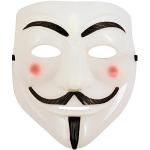 BestOfferBuy V per Vendetta Maschera di Plastica Costume di Carnevale Halloween Bianca