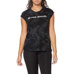 T-shirt nere Tencel da fitness per Donna Better bodies 
