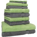 Asciugamani verde mela 30x50 da bagno 