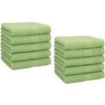 Asciugamani verde mela 30x30 di cotone da bagno 