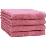 Asciugamani rosa antico 50x100 di spugna da bagno 