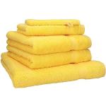 Asciugamani gialli 70x140 di spugna da bagno 