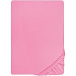 Comprimaterassi rosa 100x200 cm di cotone sostenibili con cerniera Biberna 