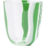 Bicchieri verdi di vetro 