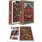 Bicycle 1025004 - Mazzo di Carte da Gioco e da Poker Gold Dragon [Importato dalla Germania]