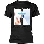 Biffy Clyro T Shirt A Celebration of Endings Band Logo Nuovo Ufficiale Uomo Nero Size L