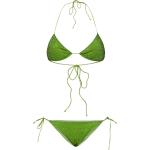 Bikini verde lime L in poliammide a triangolo per Donna 