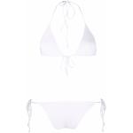 Bikini scontati bianchi S a triangolo per Donna Lorenzo Serafini 