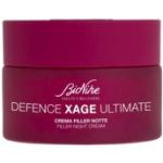 BioNike Defence Xage - Ultimate Crema Filler Notte per Rughe Profonde, 50ml