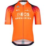 Maglie arancioni S mezza manica da ciclismo per Donna Bioracer 