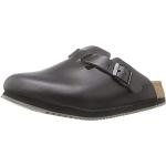 Birkenstock Unisex Professional Boston Super Grip Leather Slip Resistant Work Shoe,Black,40 N EU