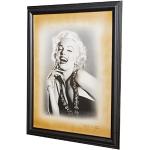 Poster foto retrò di legno Biscottini Marilyn Monroe 