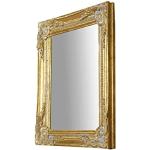 Biscottini Specchio da parete oro 32x27cm | Specchio ingresso oro anticato