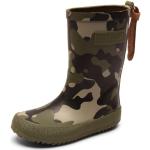 Stivali larghezza E militari numero 32 di gomma mimetici impermeabili da pioggia per bambini Bisgaard 
