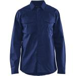 Camicie blu navy XXL taglie comode oeko-tex sostenibili per Donna Blakläder 