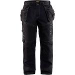 Pantaloni da lavoro neri XL impermeabili con elastico per Uomo Blakläder 