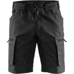 Pantaloni stretch da lavoro neri 3 XL taglie comode in mesh oeko-tex sostenibili per Donna Blakläder 
