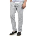 BLEND Bonavo Pantaloni di Lino Pantaloni Panno da Uomo in Cotone 100% Regular- Fit, Taglia:XL, Colore:Granite (70147)
