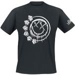 Blink-182 Bones Uomo T-Shirt Nero M 100% Cotone Re