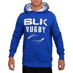 BLK Big Logo Hoody, Abbigliamento Teamsport Uomo, Azzurro/Bianco, 140