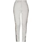Jeans beige M di cotone tinta unita con paillettes a vita alta per Donna Blumarine Jeans 