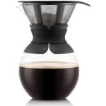 Bodum: Macchina per il caffè con filtro permanente, 8 tazze, 1l, 34oz, Nero