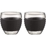 Bicchieri neri di vetro da acqua Bodum Pavina 