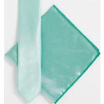 Cravatte slim scontate verdi per Uomo Bolongaro Trevor 
