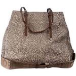 Shopping bags scontate beige per Donna Borbonese 