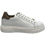 Borbonese Scarpe Donna Sneaker in Pelle White/OP Natural D24BO05 6DZ902 40