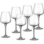 Bicchieri bianchi di vetro da vino bianco Bormioli Rocco Aurum 