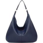 Shopping bags eleganti blu con borchie riutilizzabili per Donna Generic 
