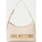 Borse a spalla avorio di pelle per Donna Moschino Love Moschino 