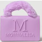 Borse scontate lilla di pelliccia per Donna Monnalisa 