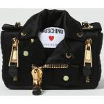 Borse di lusso nere di raso per Donna Moschino Couture! 