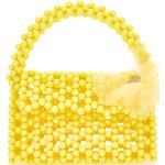 Zaini gialli con perline per bambini Monnalisa 