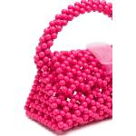 Shopper scontate rosa con perline per Donna Monnalisa 