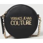 Borse scontate nere di pelle Versace Jeans 