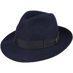 Cappelli invernali 59 eleganti blu in viscosa per Uomo Borsalino Alessandria 