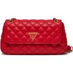 Borsette scontate rosse in similpelle per Donna Guess 