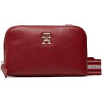 Borsette scontate rosse in similpelle per Donna Tommy Hilfiger 