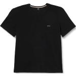T-shirt pigiama scontate nere 3 XL taglie comode di cotone mezza manica per Uomo Boss 