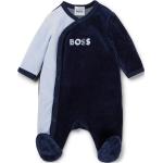 Pigiami blu scuro in velluto per neonato Boss di Idealo.it con spedizione gratuita 