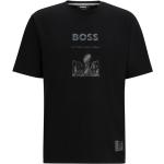 Magliette & T-shirt stampate scontate nere S di cotone per Uomo Boss NFL 