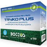 Bottos Tryco Plus 250 Gr Fungicida Fertilizzante Naturale per Prato Tappeto Erboso Giardino