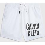 Boxer bianchi in poliestere per bambino Calvin Klein Intense power di Calvinklein.it 