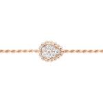 Bracciali rosa in oro con diamanti da 18 carati Boucheron 