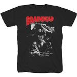 Braindead Zombie orrore Hellraiser serie film Walking Dead Maglietta T-shirt shirt nero XXXL