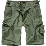 Pantaloni cargo scontati verdi 6 XL taglie comode di cotone per Uomo Brandit 
