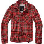 Camicie rosse 4 XL di cotone per Uomo Brandit 